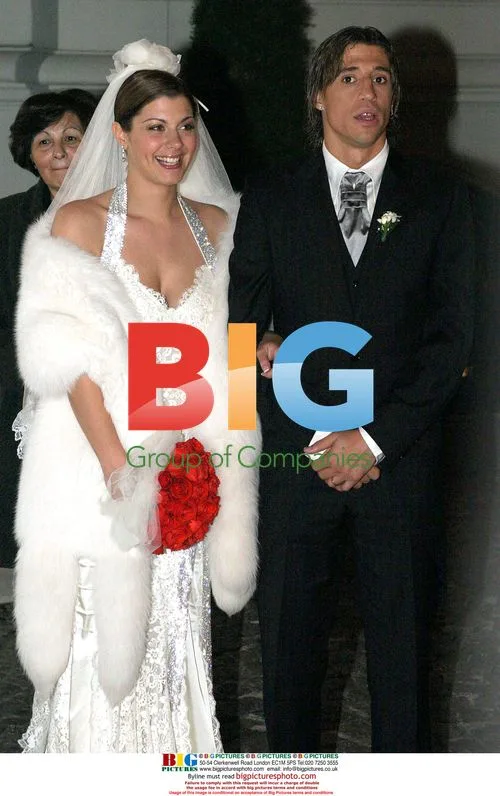 Hernan Crespo and Alessia Rossi Andra's Wedding