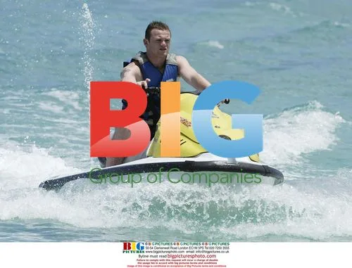 Wayne Rooney and Coleen McLoughlin in Barbados