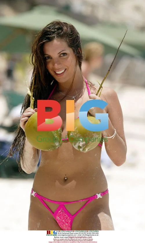 Coralie Enjoys Caribbean Beach Getaway