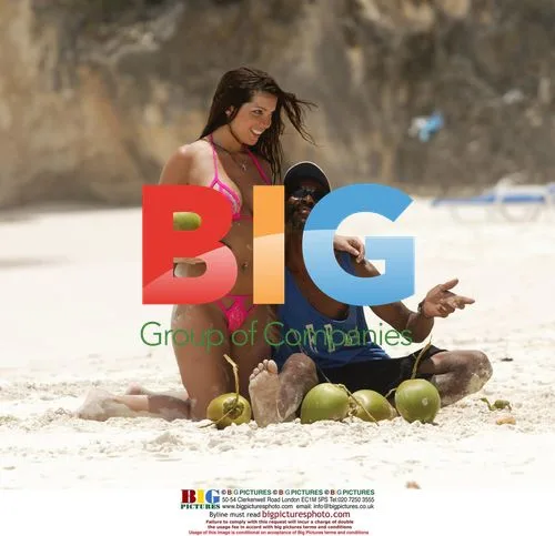Coralie enjoys Caribbean beach getaway