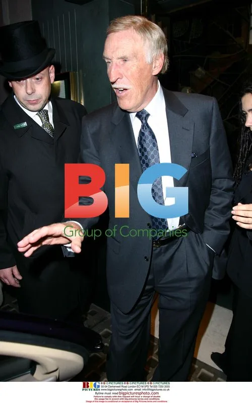 Bruce Forsythe at the Ivy in London