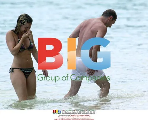 Helen Latham on Caribbean holiday with husband