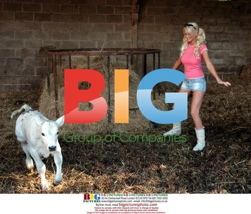Emma B on Farm for TV Show