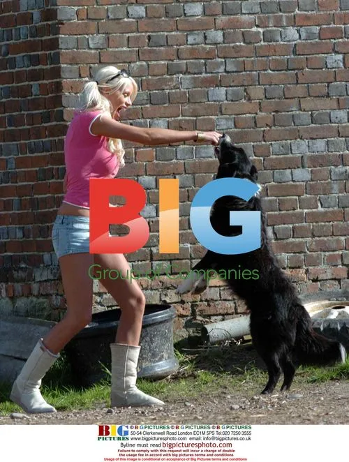 Model Emma B on The Farm TV Show