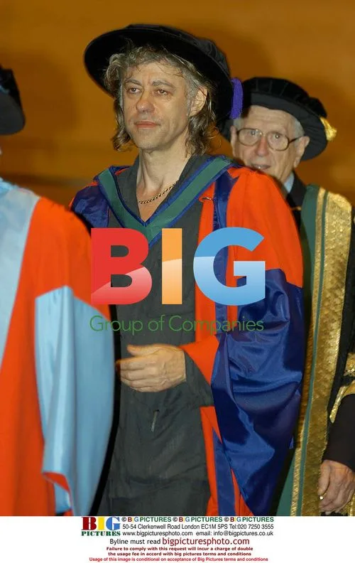 Bob Geldof & Neil Jordan Receive Degrees in Dublin