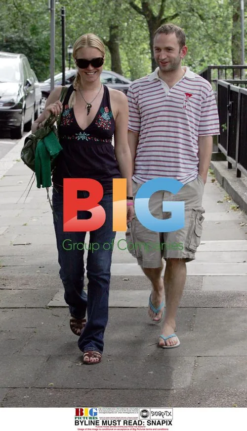 Denise Van Outen Enjoys Afternoon Stroll with Boyfriend