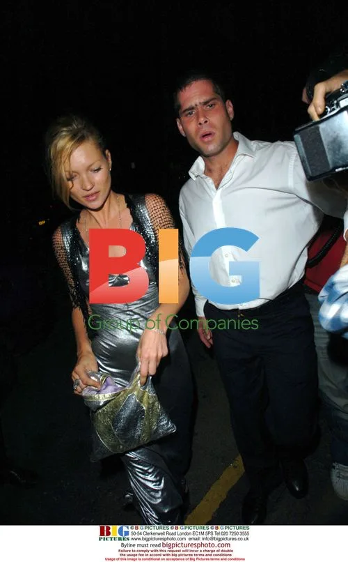 Kate Moss Leaving Sadie Frost's Party