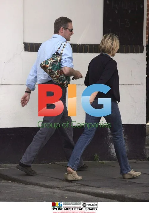 Rory Bremner Spotted With Wife's Bag