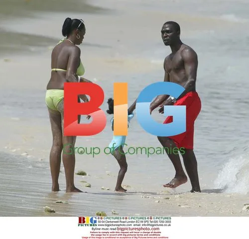 Andy Cole and Family on Caribbean Holiday