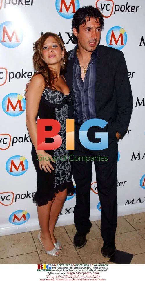 Nikki Sanderson and Jean Claude Novelli at Maxim Poker Event