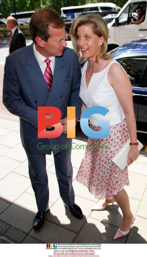 HRH Sophie Wessex arrives for charity function