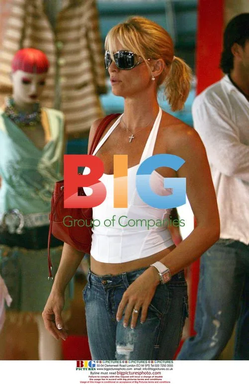 Nicollette Sheridan shopping in London