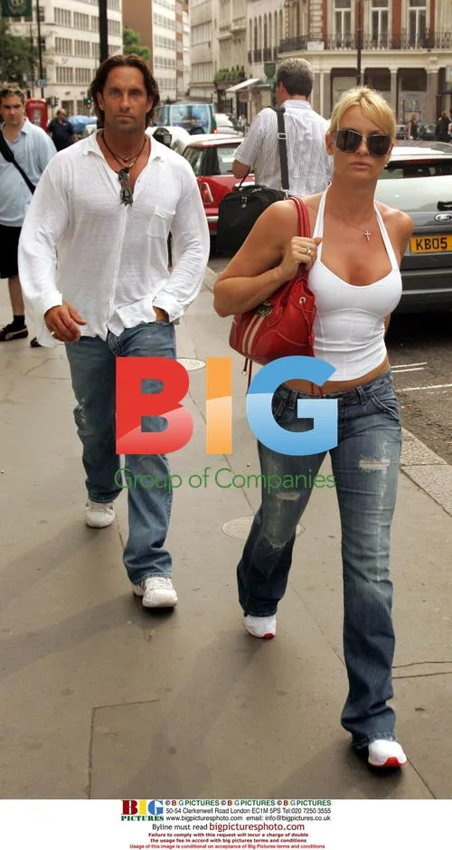 Nicollette Sheridan goes shopping in London