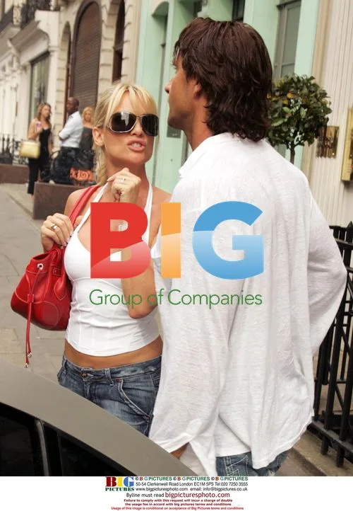 Nicollette Sheridan and Niklas Soderblom Shop in London