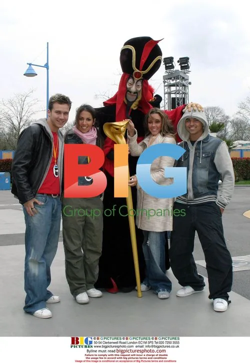 Michelle Heaton and friends at Disneyland Paris