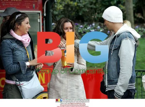 Liberty X's Michelle Heaton and friends at Disneyland Paris