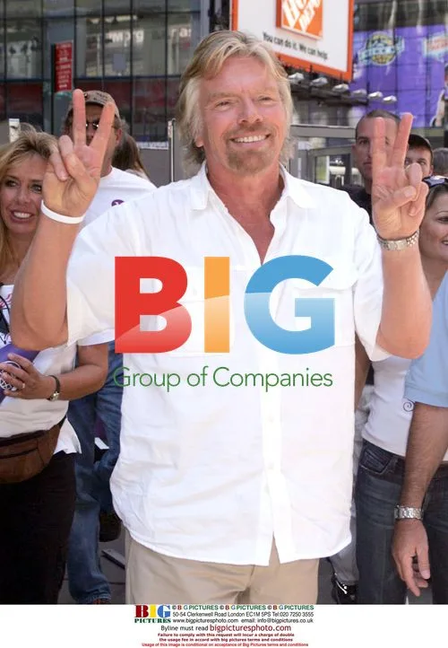 RICHARD BRANSON & Yahoo 'Think Big' winner announce