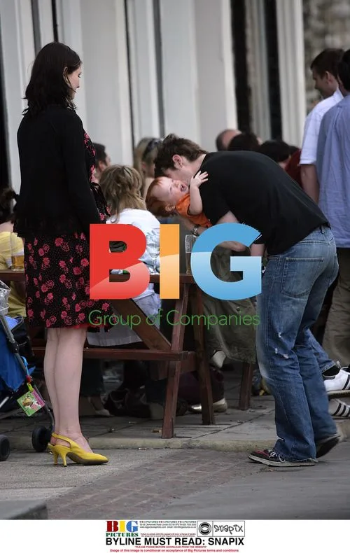 Sophie Ellis Bextor out with son Sonny and fiancé