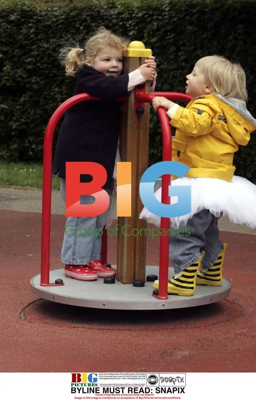 Jools Oliver with daughters in North London park