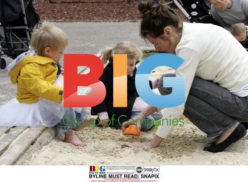 Jools Oliver and Daughters in North London Park