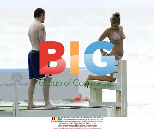 Wayne Rooney and Coleen Mcloughlin on Caribbean Vacation