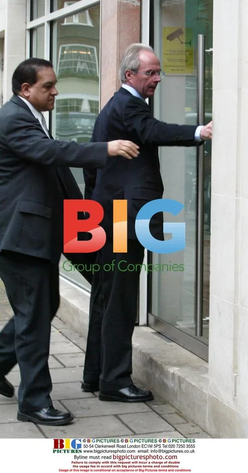 England manager Sven Goran Eriksson arriving at FA office in London