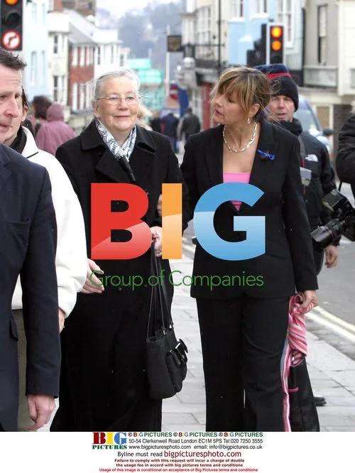 Mary Wragg and Gwendoline Richards leave court
