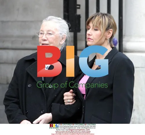 Mary Wragg and Gwendoline Richards Leaving Court
