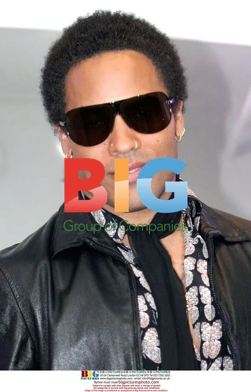 Lenny Kravitz at press conference