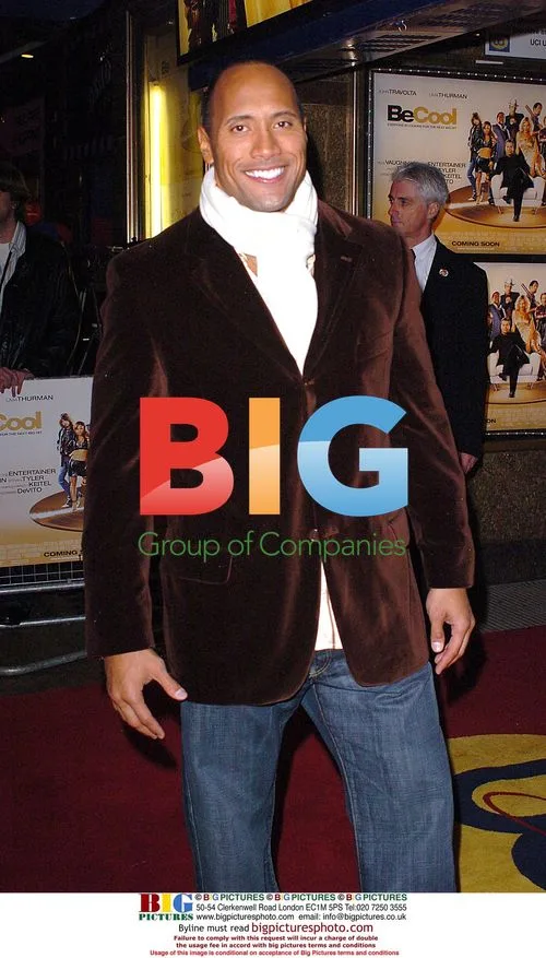 Dwanye 'The Rock' Johnson at 'Be Cool' UK Premiere
