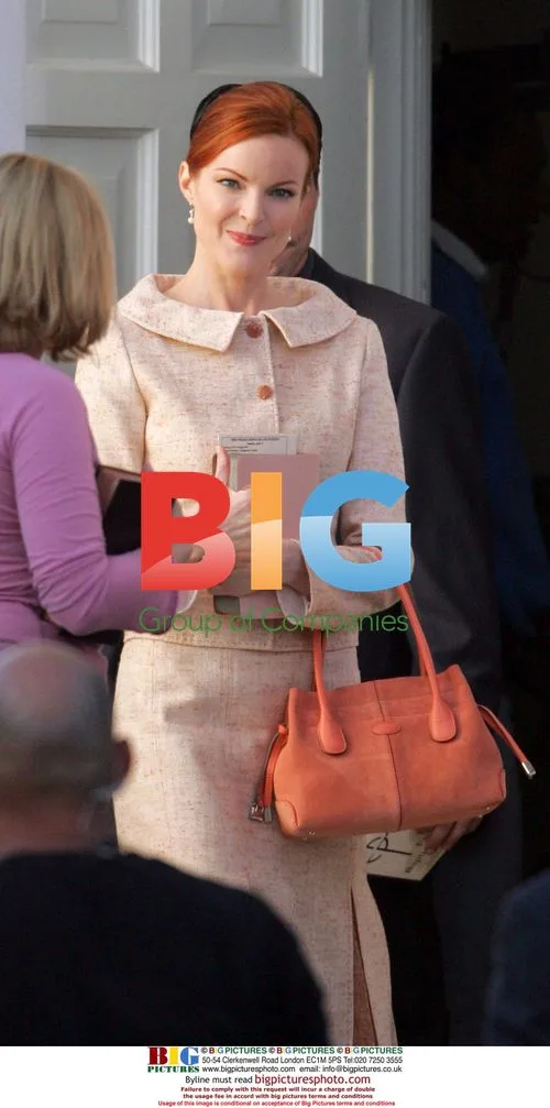 Marcia Cross on "Desperate Housewives" Set