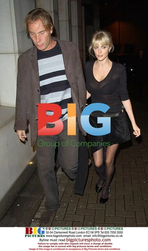 Donna Air and Damian Aspinall at Nobu