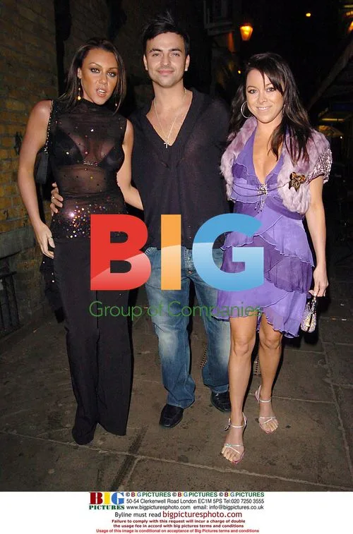 Michelle Heaton, Andy Scott Lee and Lisa Scott Lee