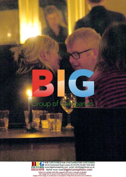 Chris Evans and Zoe Ball Enjoy Pub Drink