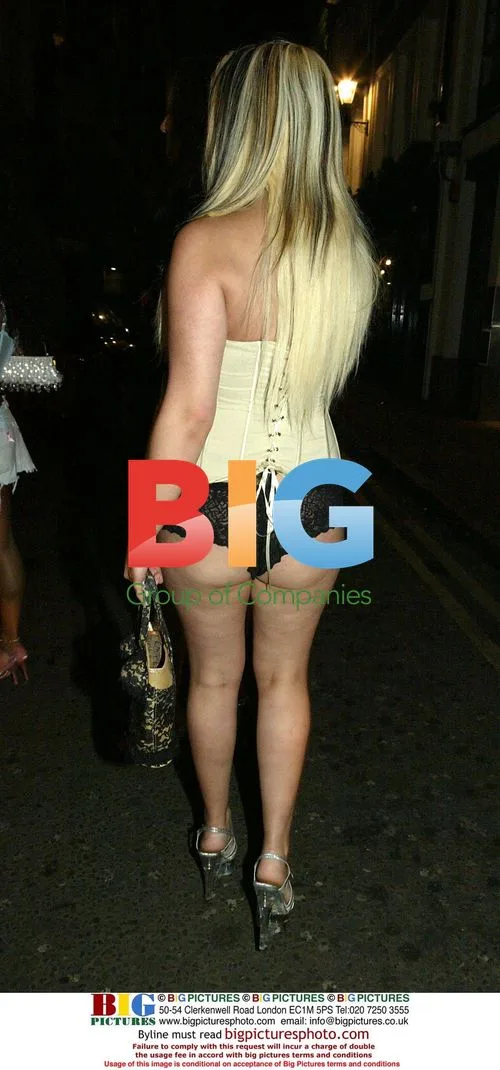 Glamour Model at 'Zoo Magazine' Party in London