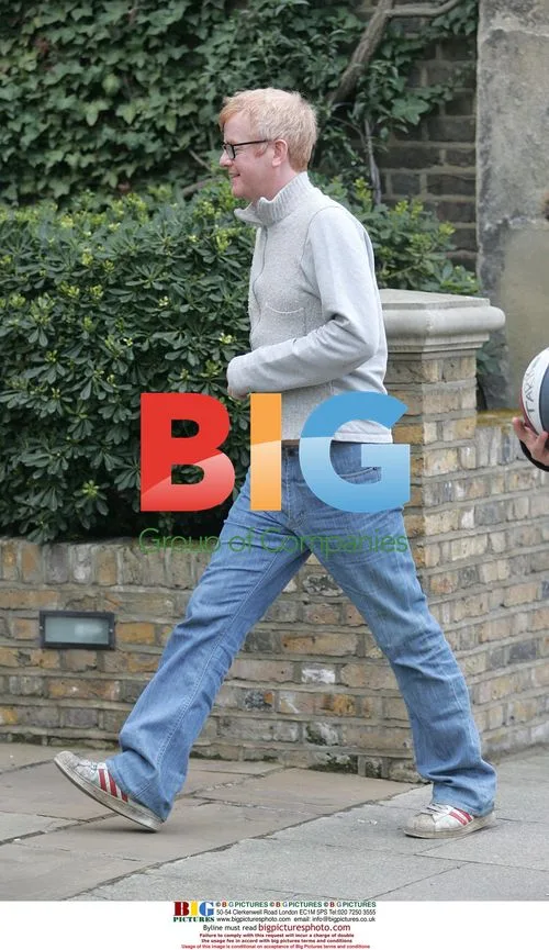 Chris Evans out for lunch in London