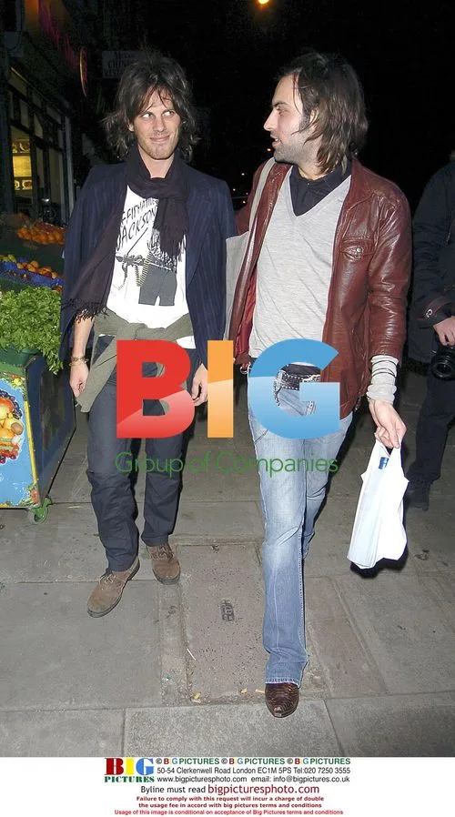 Sadie Frost and Jackson Scott out with friends