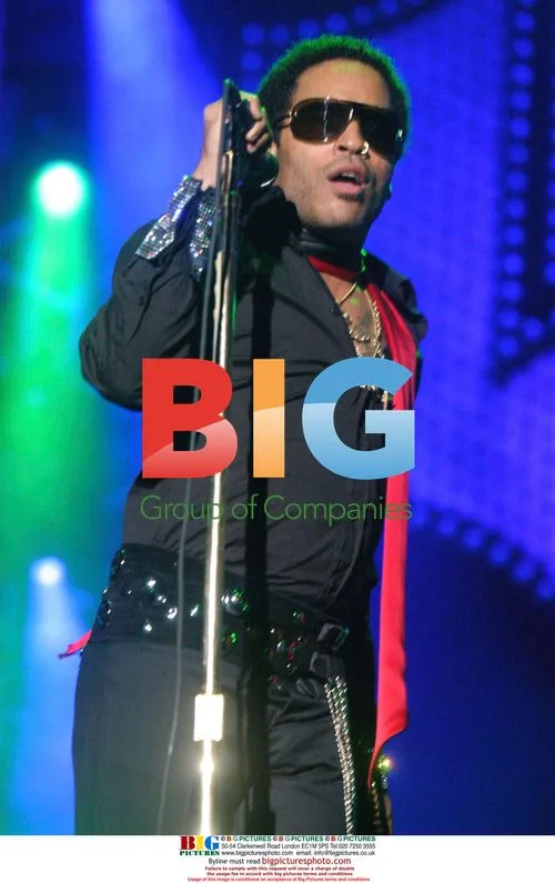 Lenny Kravitz Performing at Olympic Stadium