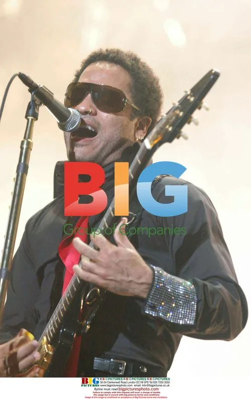 Lenny Kravitz Performing in Brazil