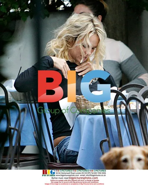 Pamela Anderson and Stephen Dorff Lunch in Malibu