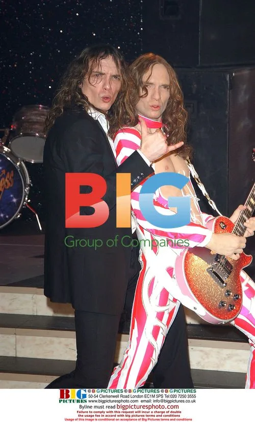 The Darkness' Justin Hawkins at Air Guitar Star Launch