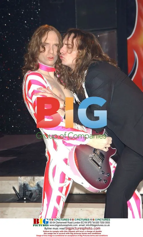 Justin Hawkins of The Darkness at Madame Tussauds