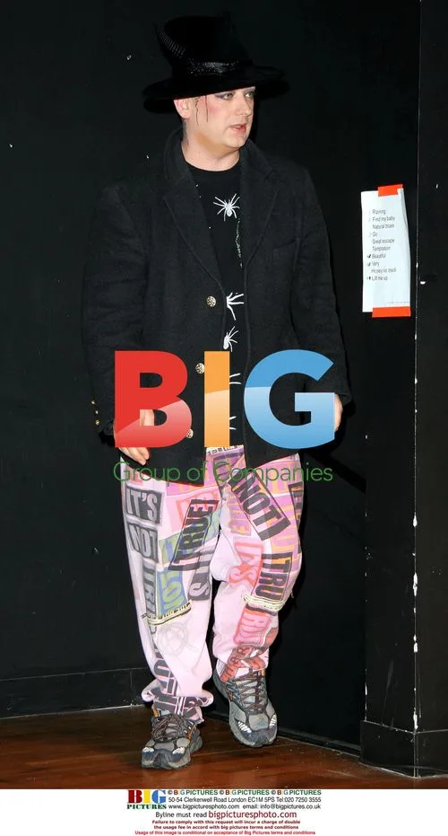 Boy George at Virgin Megastore, London