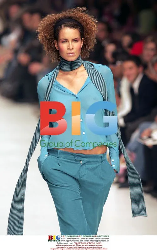 Model at Lisbon Fashion Show