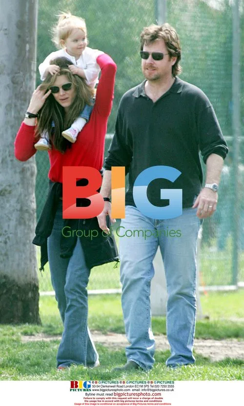 Brooke Shields and Family in Brentwood
