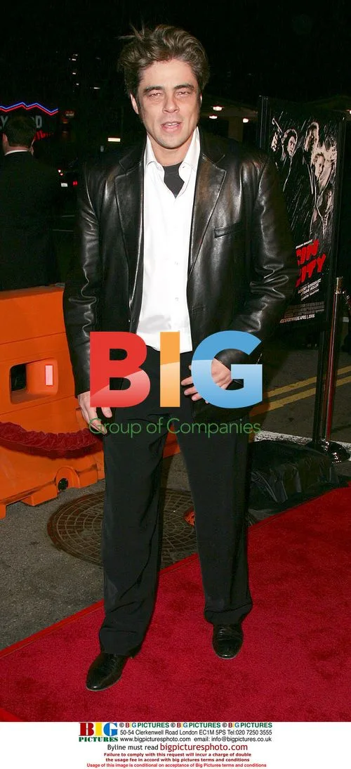 Benicio Del Toro at Sin City Premiere