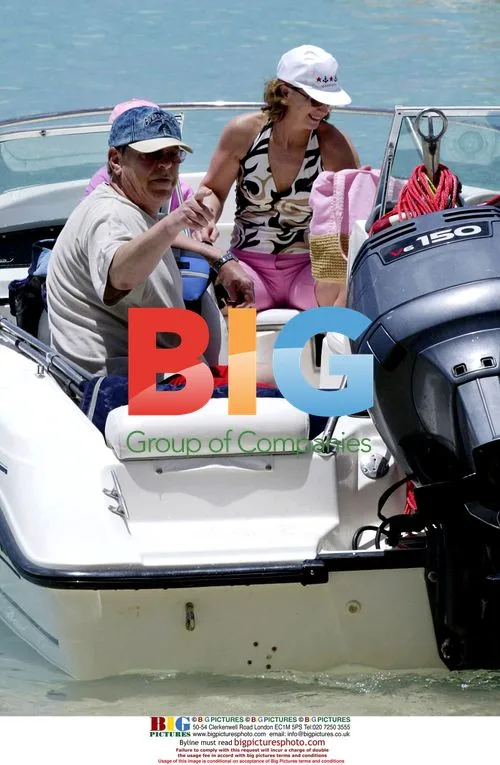 TV actor Warren Clarke on boat trip in Barbados