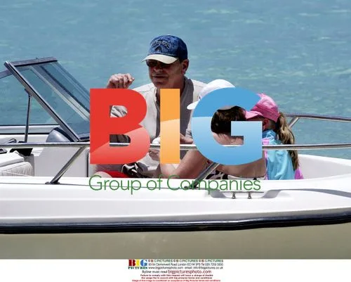 Warren Clarke on Boat Trip in Barbados