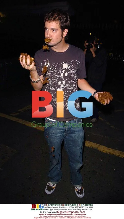 Dan from Dirty Sanchez eats horse poop at Kerrang! Awards