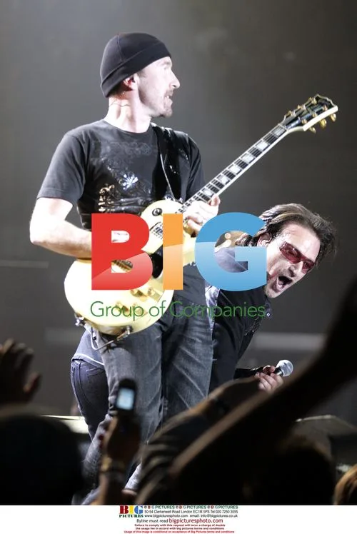 Bono and The Edge of U2 at 2005 Vertigo Tour